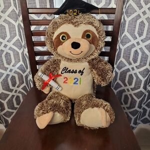 New 2021 Graduation Memory Sloth Plush